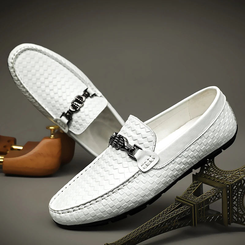 Heren Loafers - Echt Leer, Comfortabel en Stijlvol
