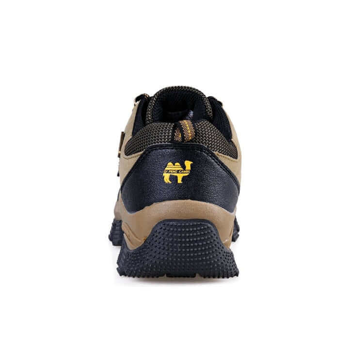 Waterdichte Leren Wandelschoenen – Outdoor Trekking & Werklaarzen in Groen