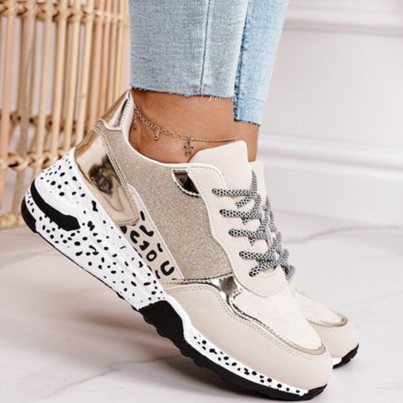 Waterdichte Dames Sneakers met Fleece Voering en Gripvaste Zool - Comfortabele Schoenen voor Elke Dag 00